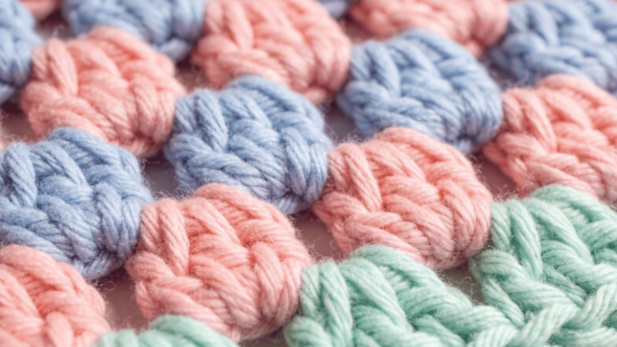 bubble stitch crochet border