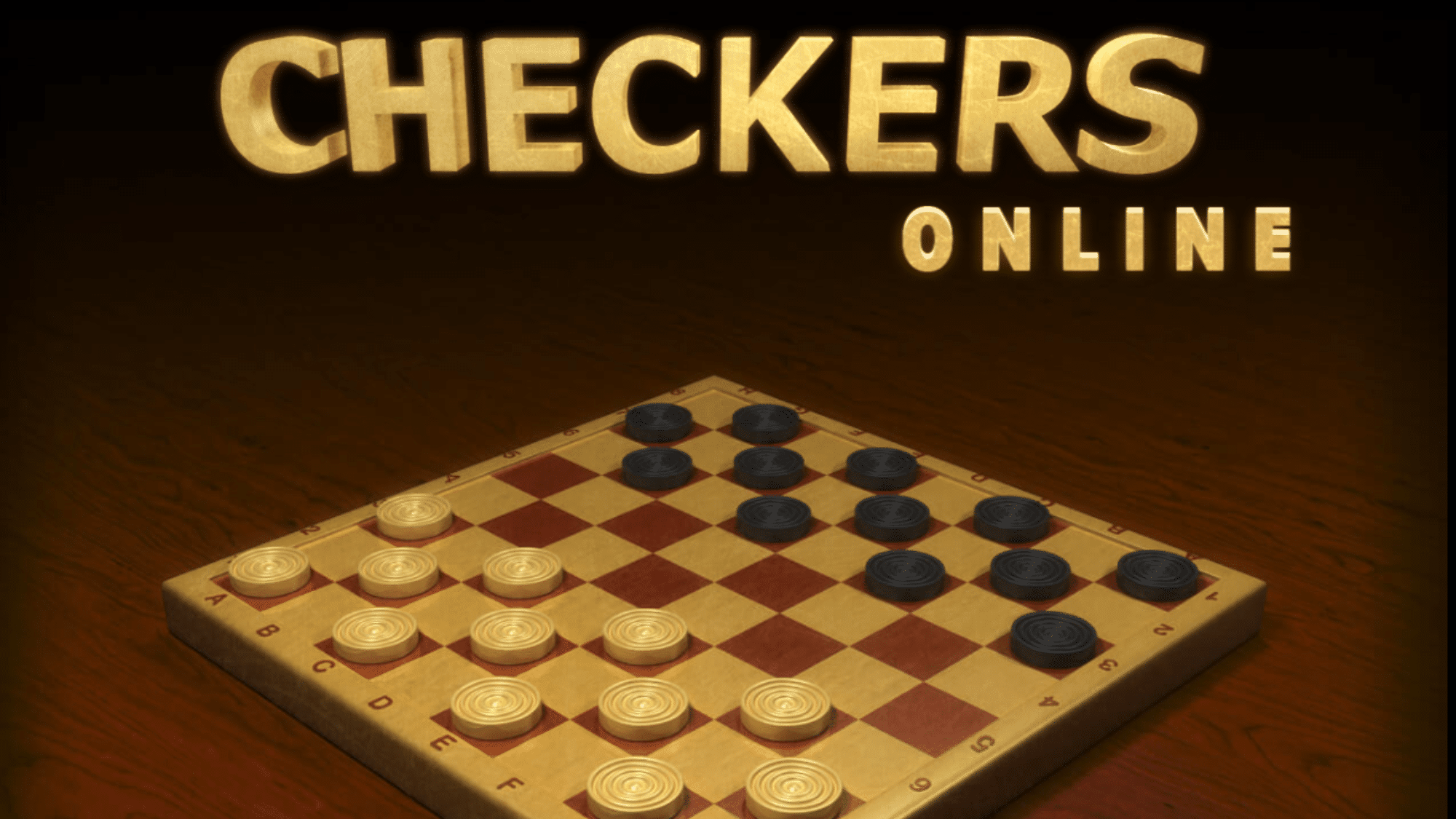 checkers board showing red and black pieces, ready for a new game