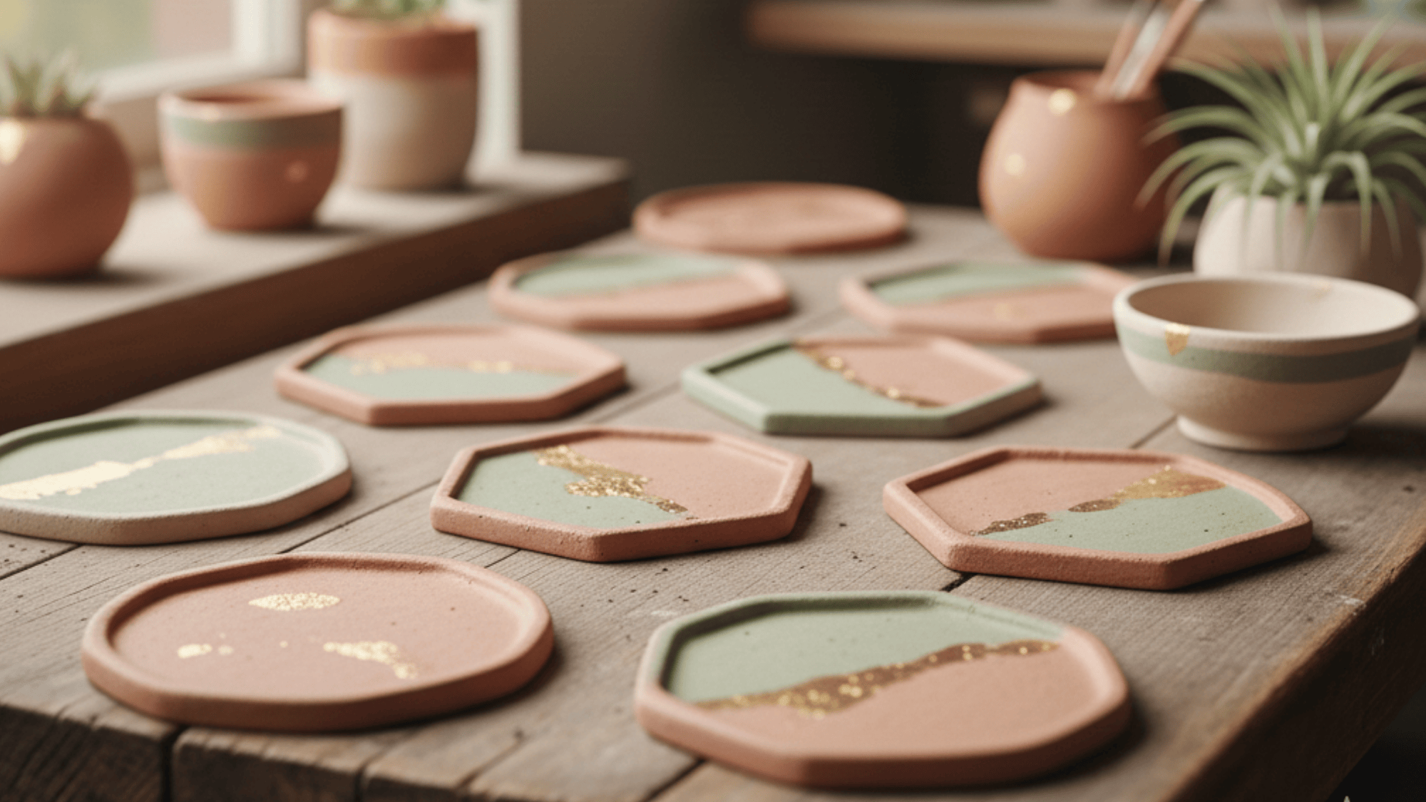 clay coaster