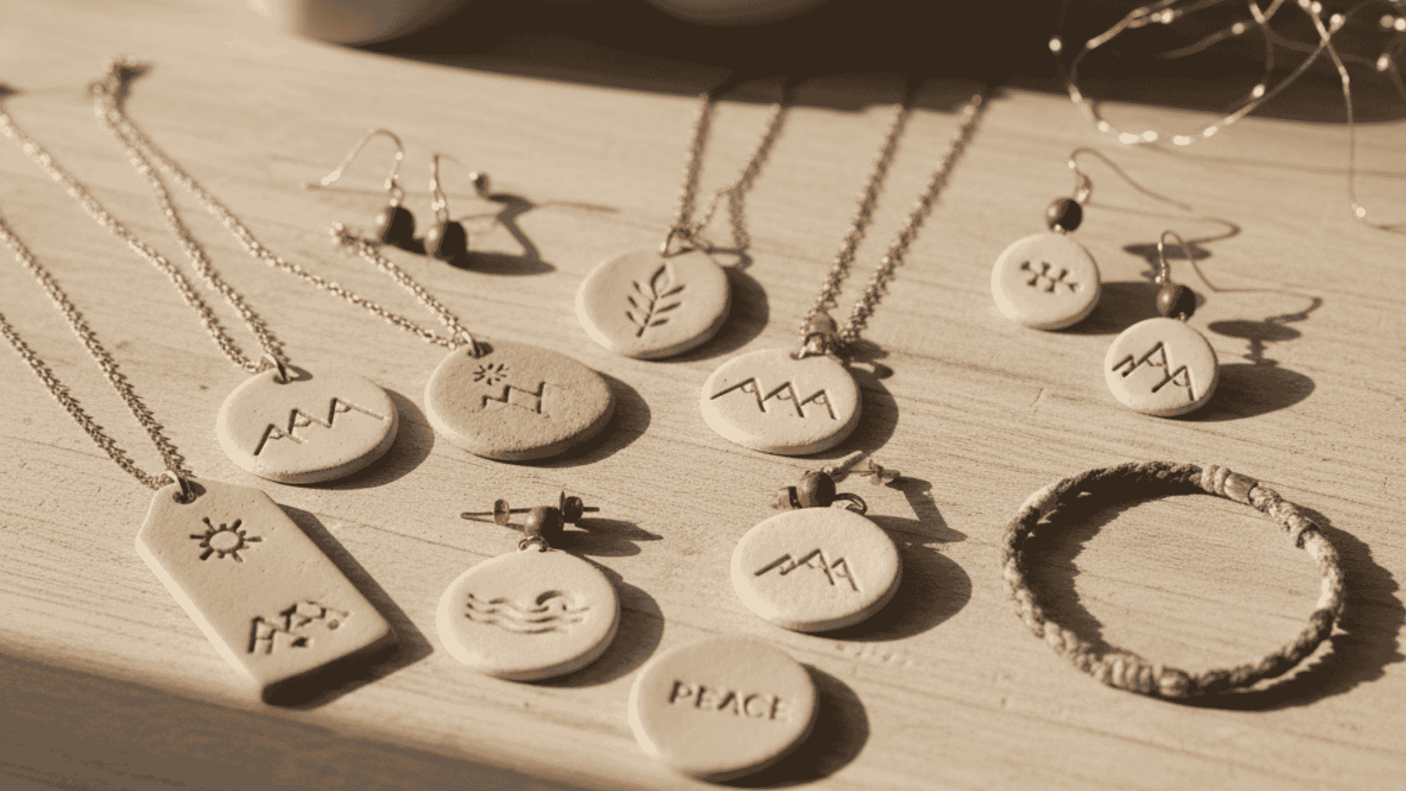 clay ornaments