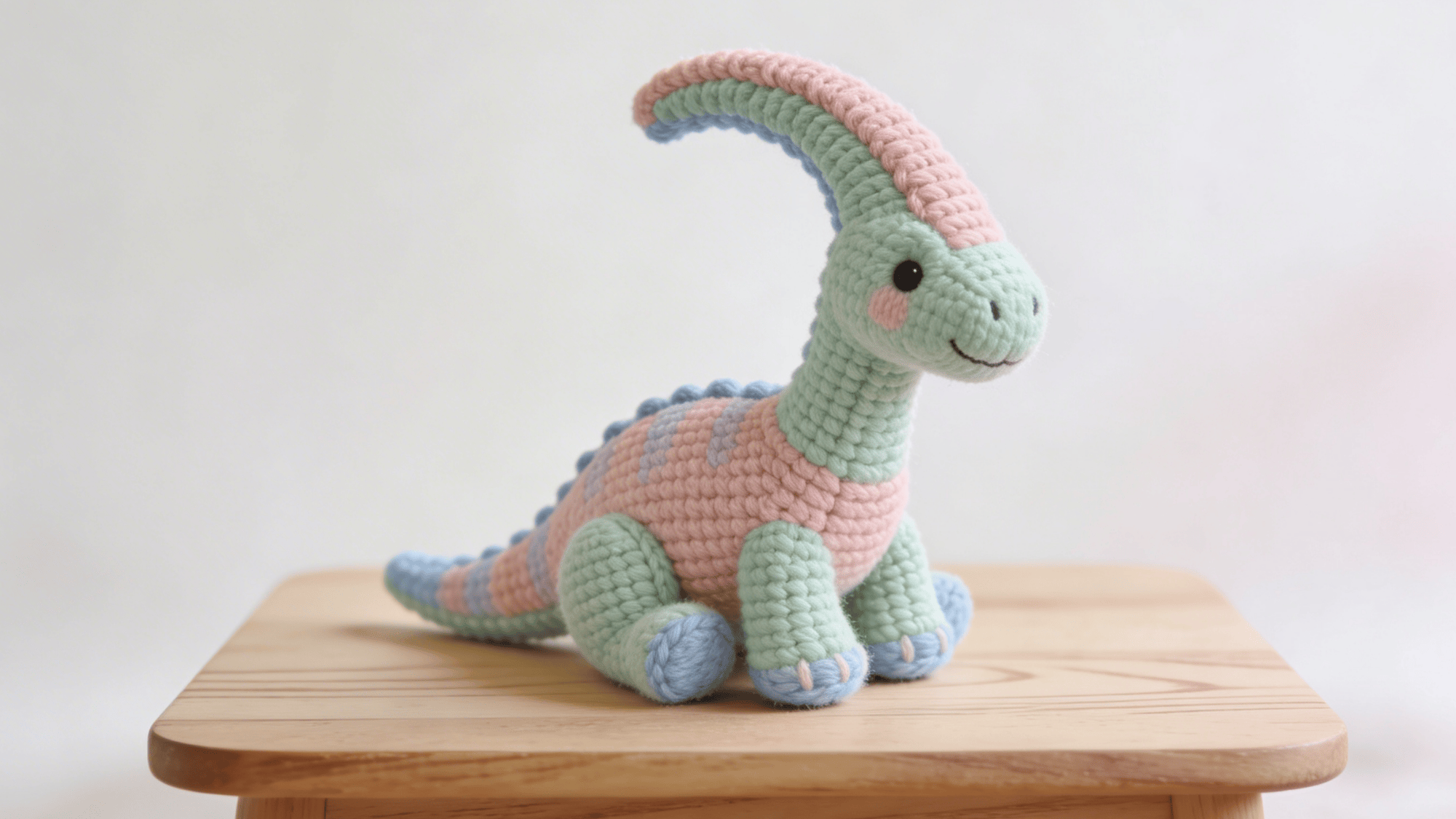 dinosaur known for its long, curved crest.