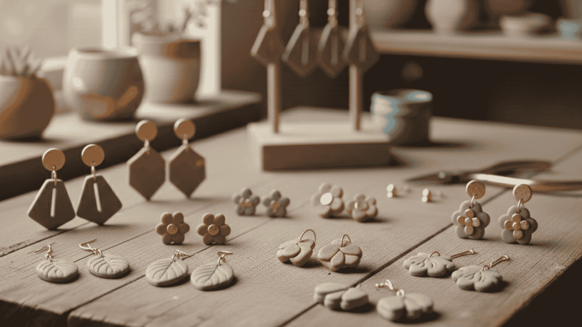 polymer earrings