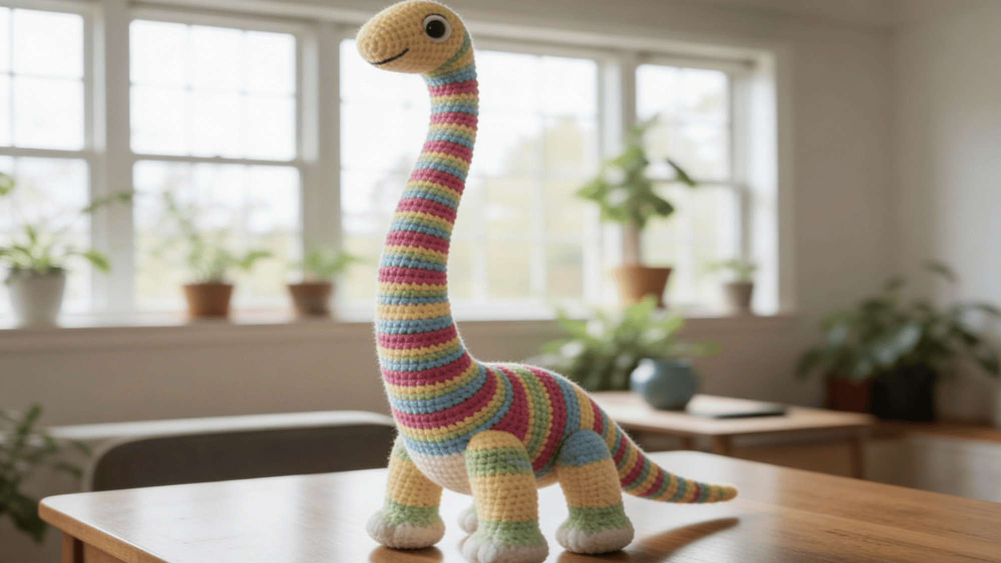 this pattern emphasizes a tall, elegant design